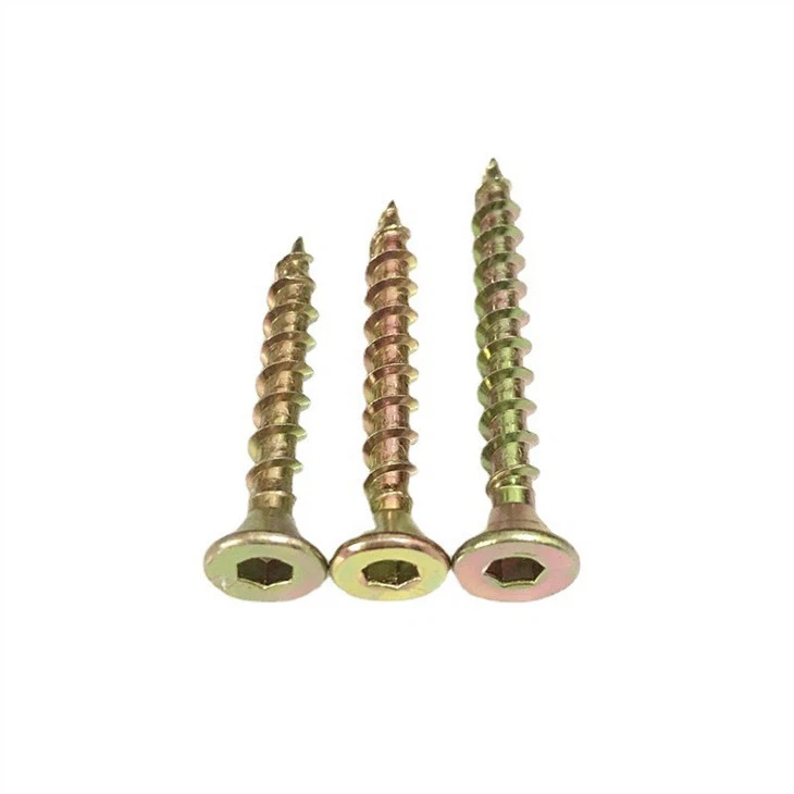 7*70 Zinc Plated Carbon Steel Confirmat Screws Manufacturers