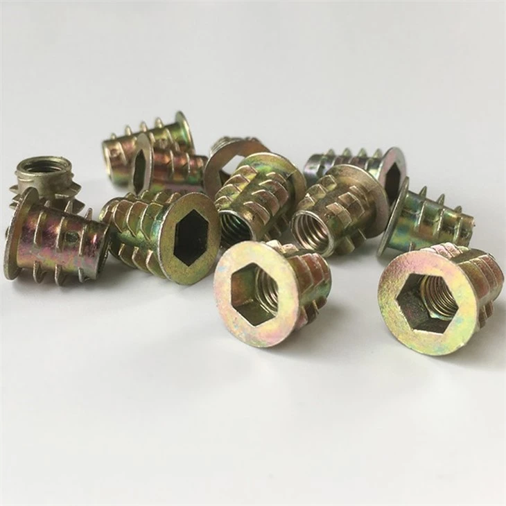 wood insert nut